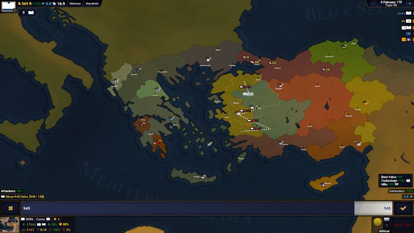 Screenshot 8: Age of History II Europe - Lite