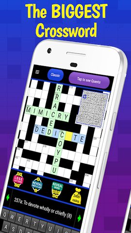 Screenshot 1: The Big Crossword