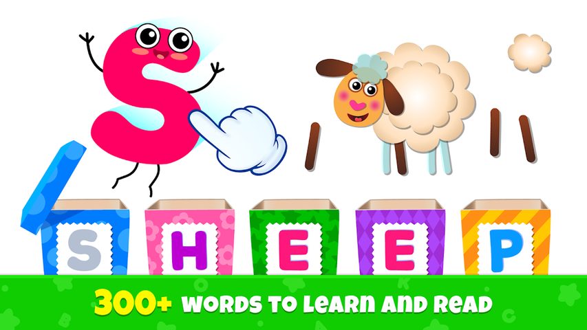 Screenshot 3: Learn to Read! ABC Letters, Phonics Games for Kids