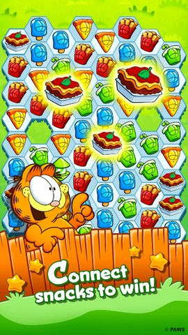 Screenshot 1: Garfield Snack Time