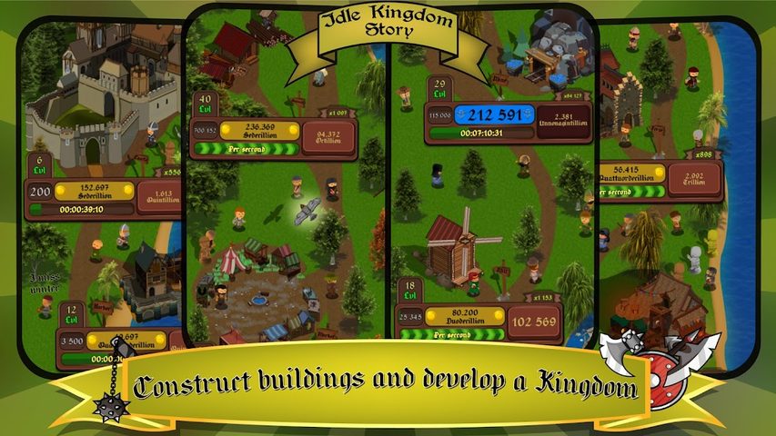 Screenshot 1: Idle Gold Rush