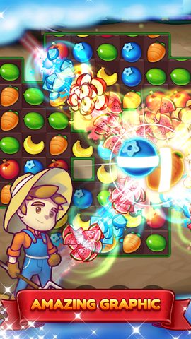 Screenshot 10: My Juice Bar: Match 3 Puzzle Fruit Farm