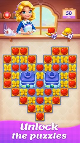 Screenshot 1: Candy Sweet Legend - Match 3
