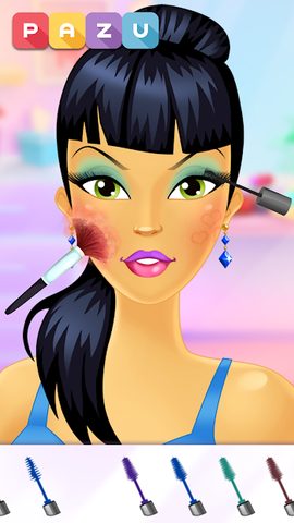 Screenshot 2: Makeup Girls - Games for kids