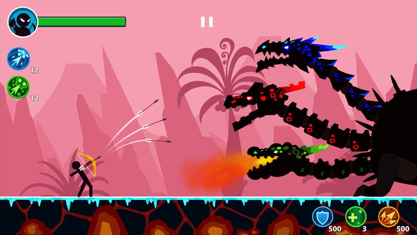 Screenshot 1: Stickman Archery Master - Archer Puzzle Warrior