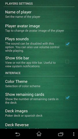 Screenshot 4: Escoba / Broom cards game