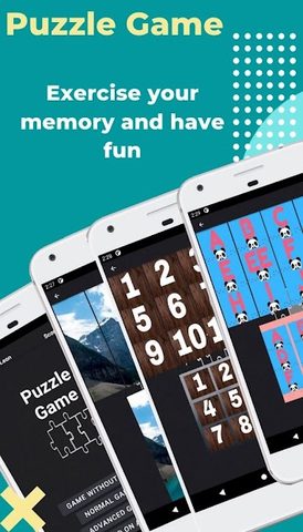 Screenshot 1: 🎴 Sliding Puzzle Game 🎴