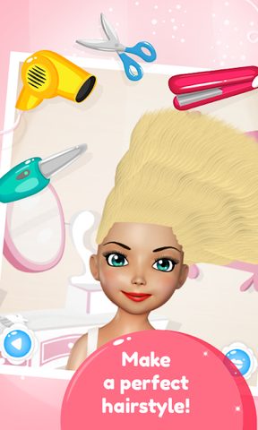 Screenshot 3: Princess Hair & Makeup Salon