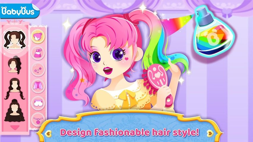 Screenshot 1: Little Panda: Princess Makeup