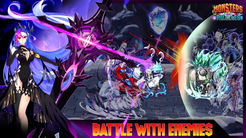 Screenshot 1: Monsters & Puzzles: God Battle