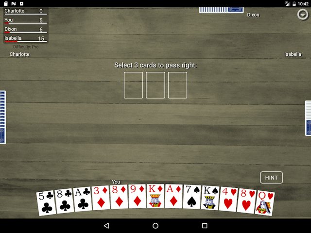 Screenshot 12: Hearts Card Classic