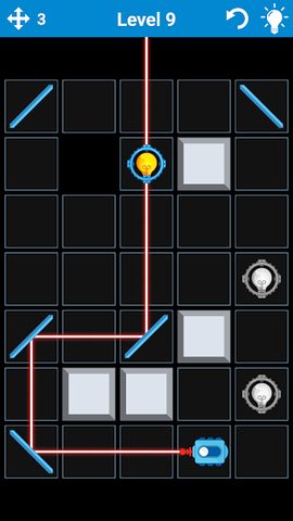 Screenshot 1: Laser Puzzle - Logic Game