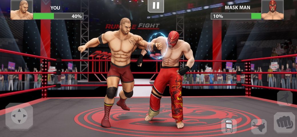 Screenshot 3: Wrestling Rumble: PRO Fighting 12+