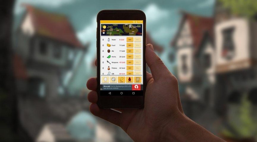 Screenshot 1: Dragon Trader - Casual RPG