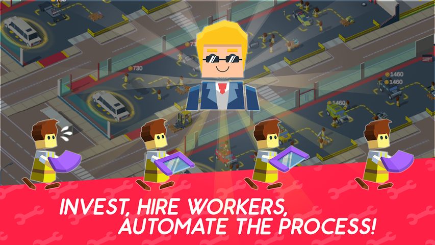 Screenshot 3: Idle Mechanics Manager