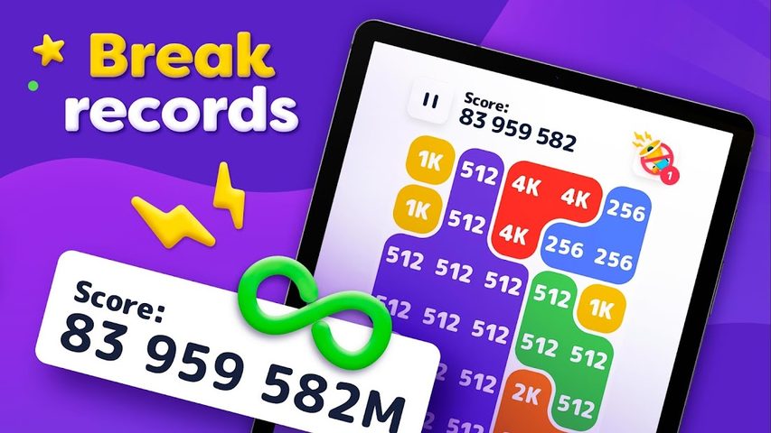 Screenshot 11: LAVA - Number Blocks 2048 Game