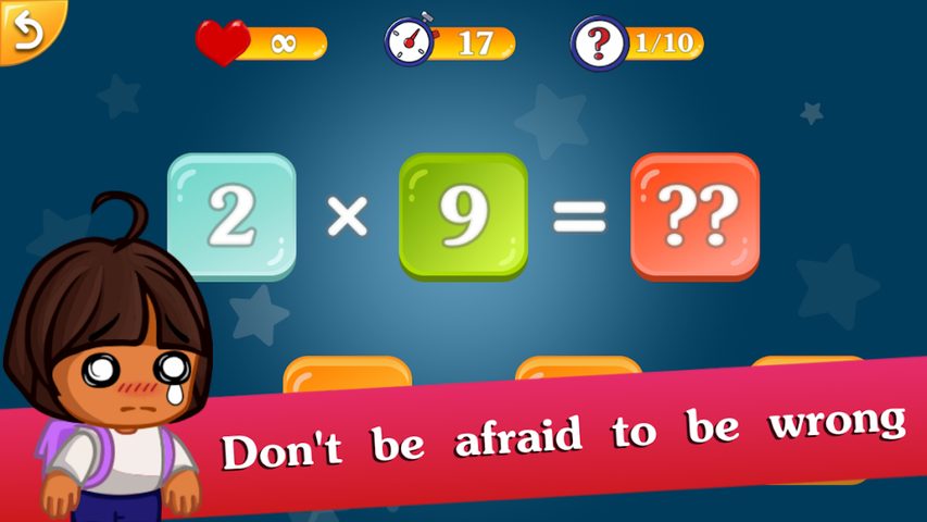 Screenshot 11: Math games for kids - Multiplication table (2х2)