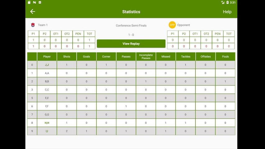 Screenshot 12: iTrackSoccer Stats