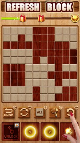 Screenshot 5: Wood Block Puzzle Plus