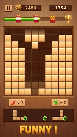 Screenshot 2: Wood Block - Classic Block Puzzle Game