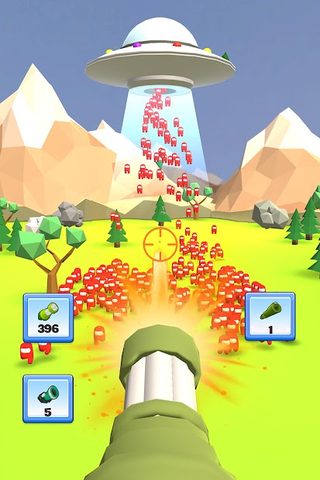 Screenshot 9: Imposter Crowd Attack: TD Shooting War
