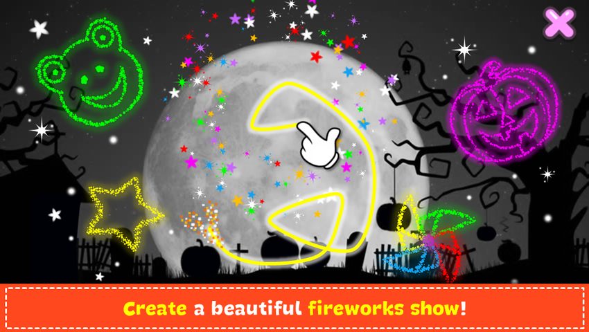 Screenshot 4: Halloween - Coloring & Games
