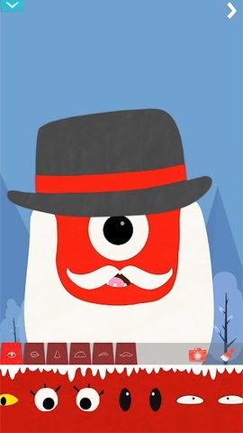 Screenshot 1: Labo Christmas Paperman for kids