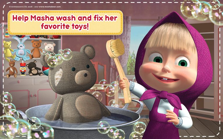 Screenshot 14: Masha and the Bear: House Cleaning Games for Girls
