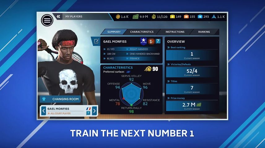 Screenshot 21: Tennis Manager Mobile