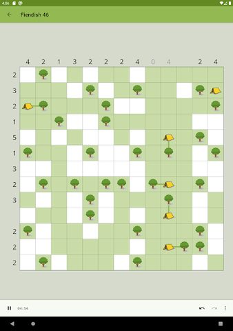 Screenshot 8: Trees and Tents Puzzle