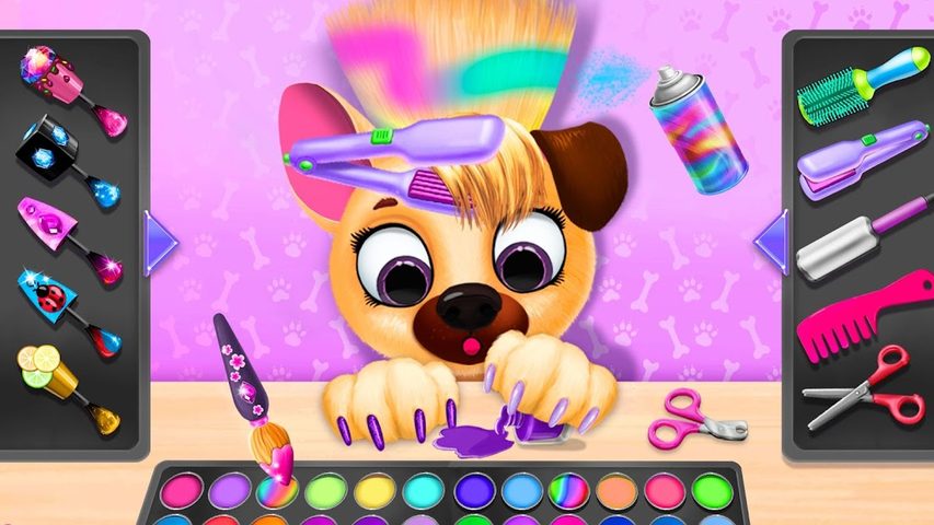 Screenshot 1: Kiki & Fifi Pet Beauty Salon - Haircut & Makeup