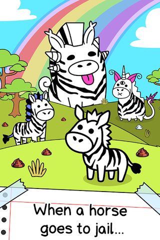 Screenshot 2: Zebra Evolution: Mutant Merge