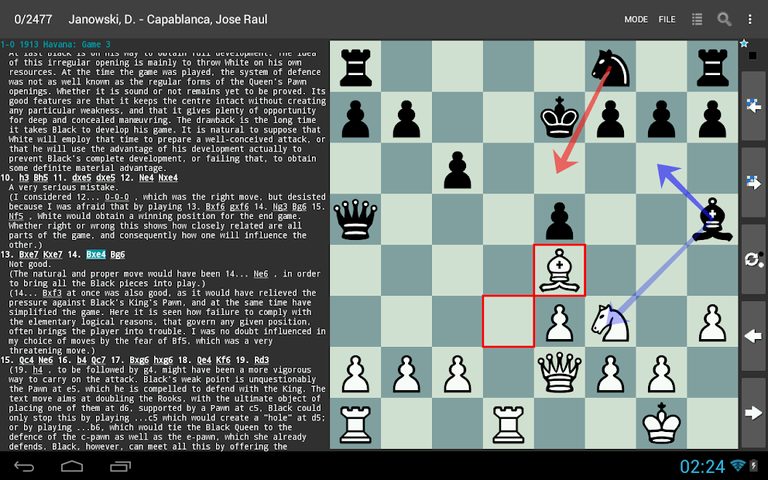 Screenshot 4: Scid on the go