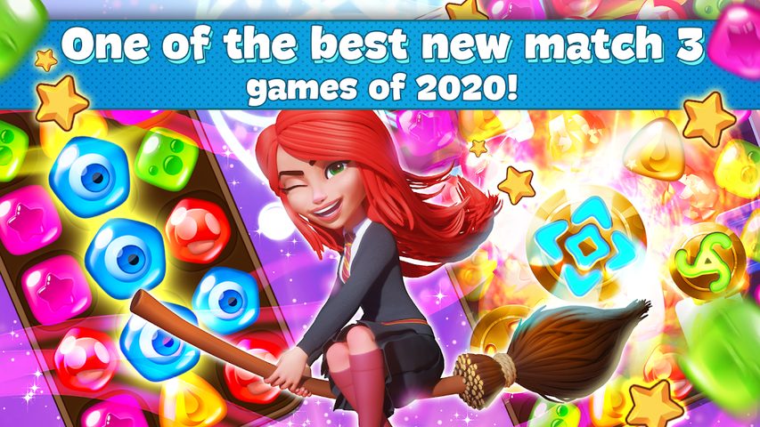 Screenshot 1: Charms of the Witch: Match 3