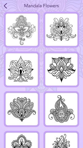 Screenshot 8: Mandala Coloring Book
