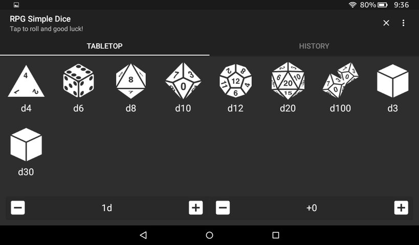 Screenshot 12: RPG Simple Dice