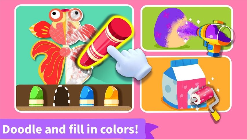 Screenshot 12: Baby Panda's Art Classroom
