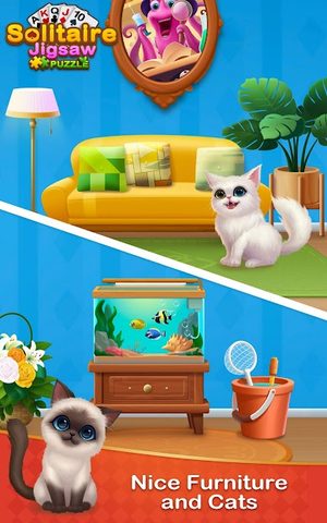 Screenshot 19: Solitaire Jigsaw Puzzle - Design My Art Gallery