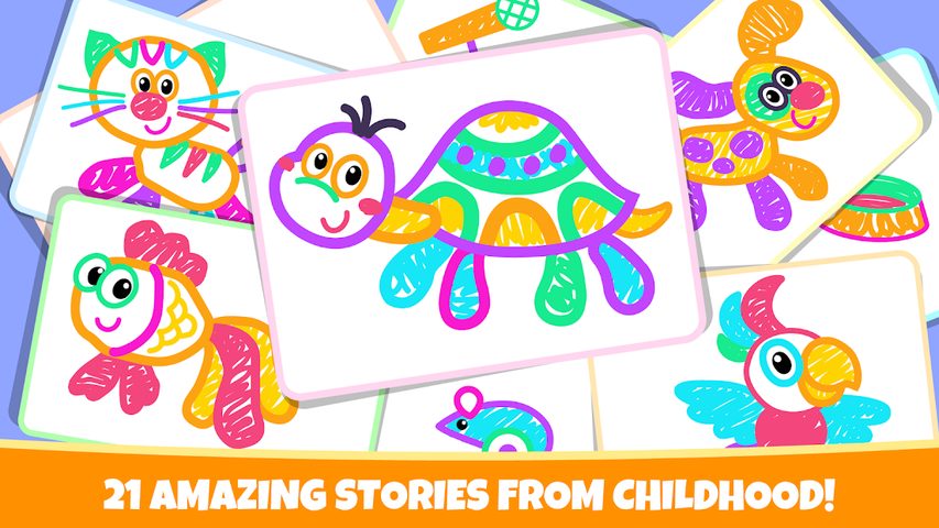 Screenshot 13: Pets Drawing for Kids and Toddlers games Preschool
