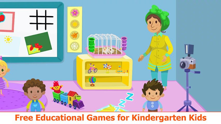 Screenshot 2: Kiddos in Kindergarten