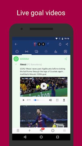 Screenshot 2: Barcelona Live — Goals & News for Barca FC Fans