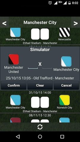 Screenshot 5: Table English League 21/22