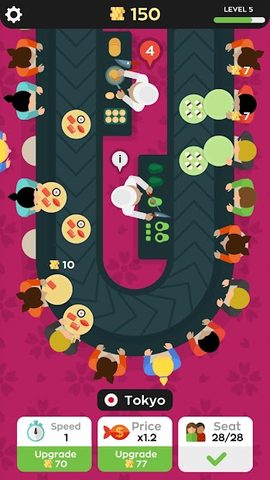 Screenshot 4: Sushi Bar Idle