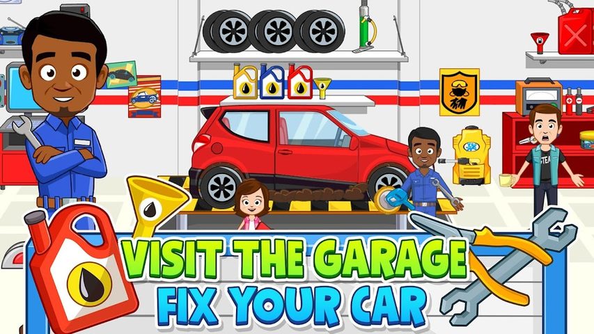 Screenshot 8: My Town: Car Repair - Mechanic
