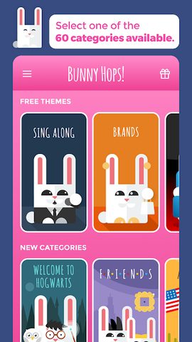 Screenshot 1: Bunny Hops!