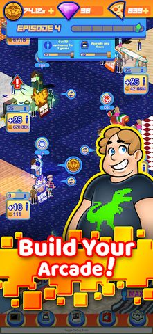 Screenshot 1: My Arcade Empire - Idle Tycoon