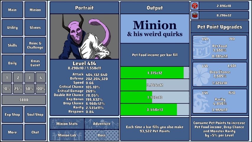 Screenshot 5: Wizard And Minion Idle