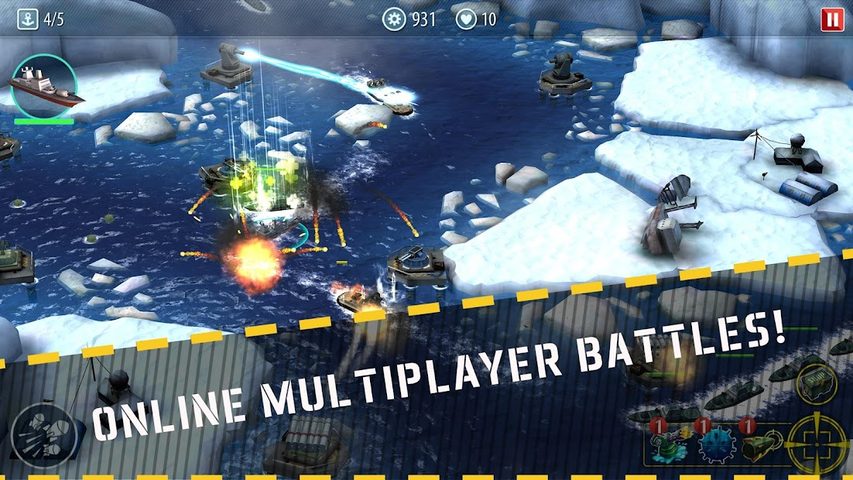 Screenshot 4: Naval Rush: Sea Defense