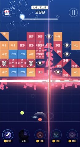 Screenshot 3: Bricks Breaker Origin