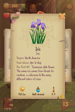 Screenshot 14: Flower Book Match3 Puzzle Game